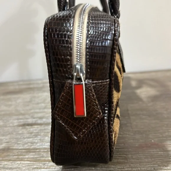 RED Valentino Garavani Animal print shoulder bag - Picture 8 of 8